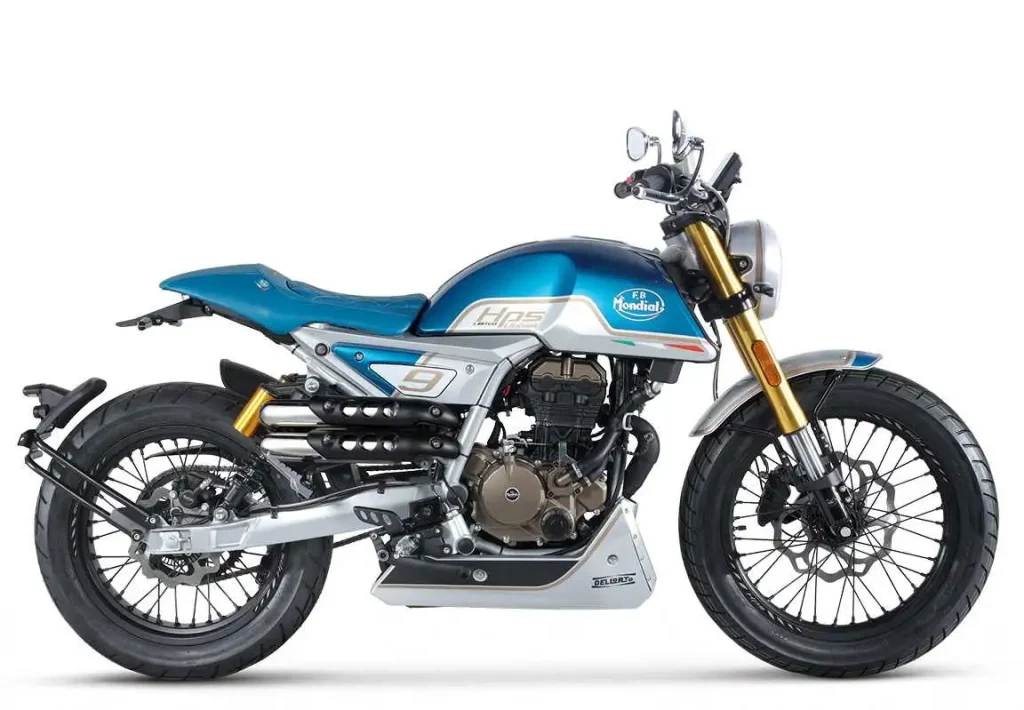 Moto FB Mondial HPS 125 Ubbiali, édition limitée, marque italienne. .